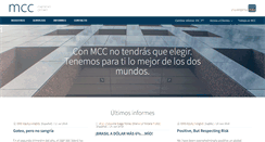 Desktop Screenshot of mcc.cl